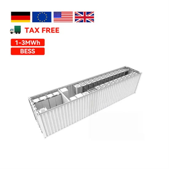 Off-grid energy management using modular energy storage cabinets in Israel